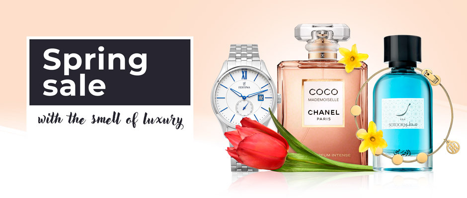 Spring sale with the smell of luxury